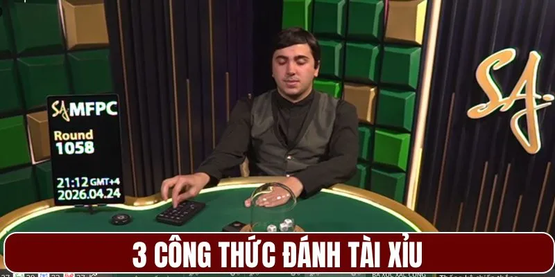 3 công thức đánh Tài Xỉu