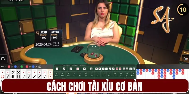 Cách chơi Tài Xỉu cơ bản