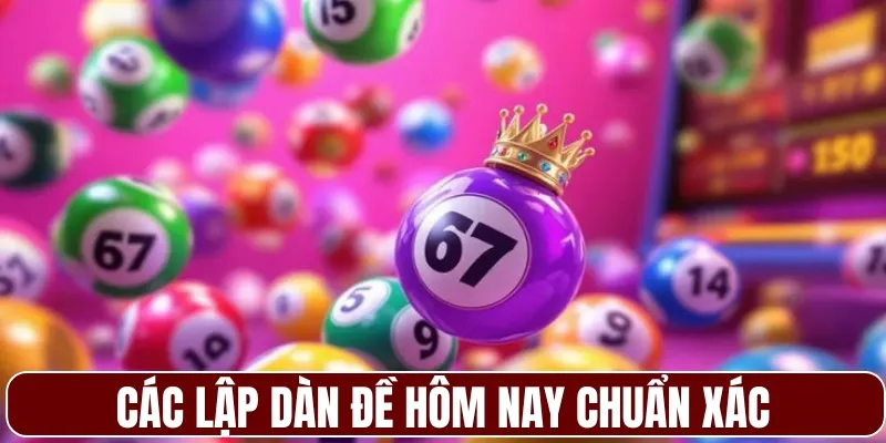 Các lập dàn đề hôm nay chuẩn xác