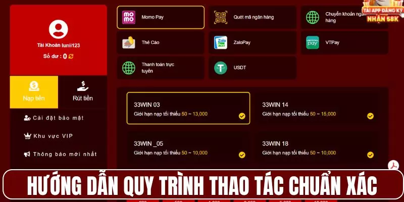 Hướng dẫn quy trình thao tác chuẩn xác cần nắm