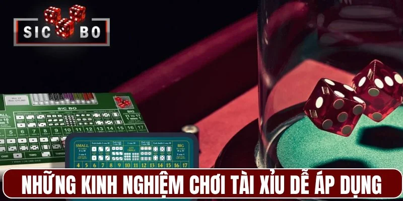 Những kinh nghiệm chơi tài xỉu dễ áp dụng